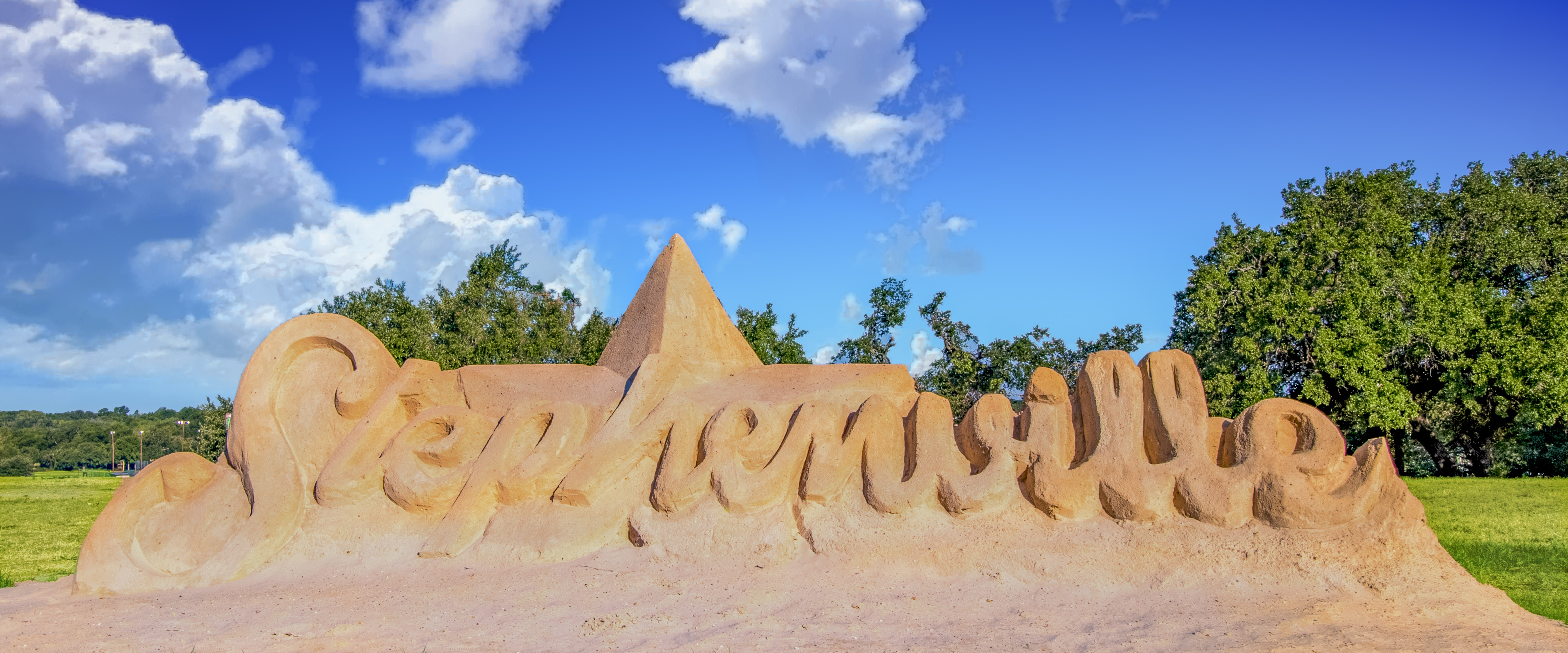 Stephenville Sand Sculpture