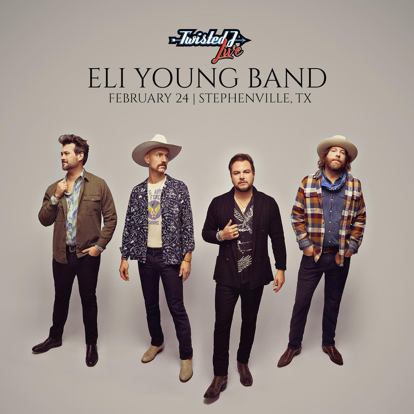 Eli Young Band at Twisted J Stephenville Tourism and Visitors Bureau