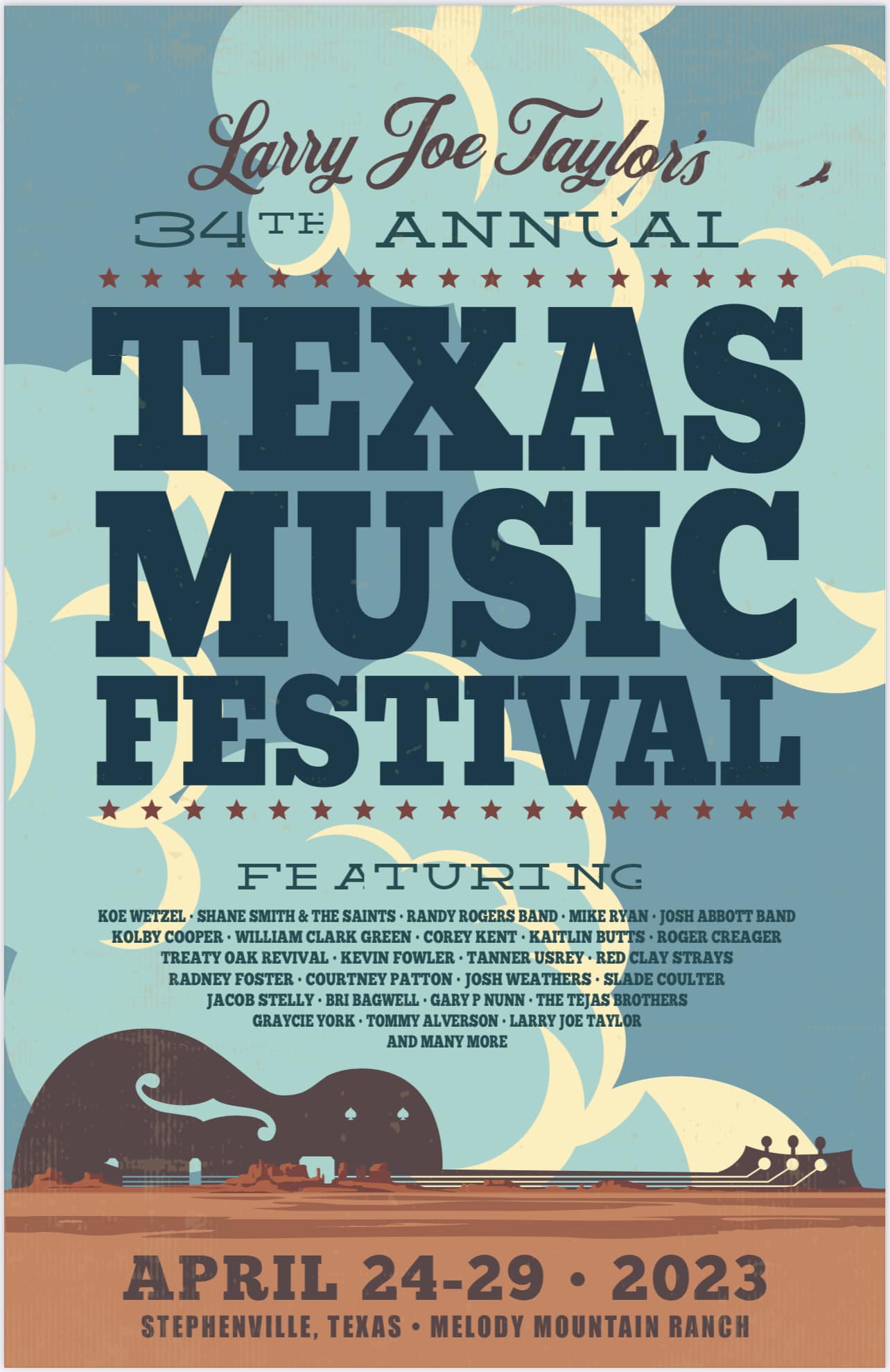 Larry Joe Taylor's 34th Annual Texas Music Festival Stephenville
