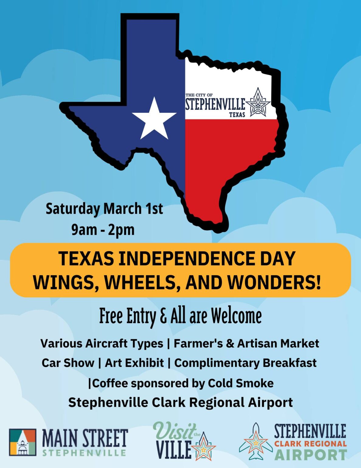 Texas Independence Day: Wings, Wheels, and Wonders - Stephenville ...